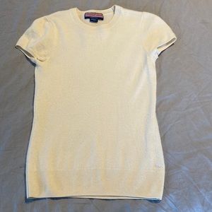 Vineyard Vines Shortsleeve Cashmere Sweater